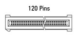 EC.8 egyenes, 120 pólusú csatlakozó