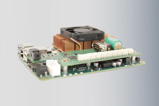Az ept GmbH nagy sebességű csatlakozókkal látja el az adp MERKUR adp Mini-PC-jét